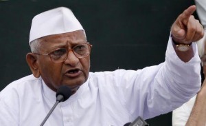 Anna Hazare asked a leader of the Aam Aadmi Party (AAP) to leave his village