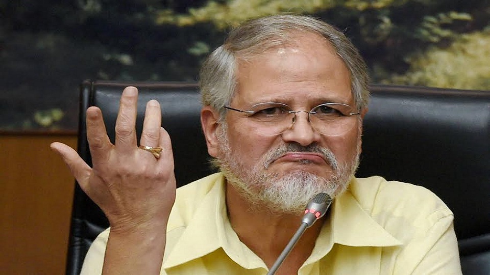 New Delhi: File photo of Lt. Governor Najeeb Jung who resigned in New Delhi on Thursday. PTI Photo (PTI12_22_2016_000124A)